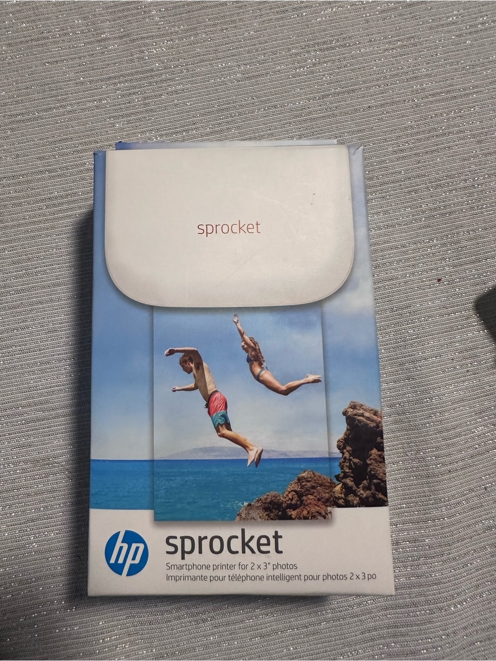 HP Sprocket Portable Photo Printer + 2 packs of photo paper
